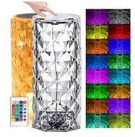Lampy stojące - Lampka Nocna Led Rgb Kryształ Kolorowa Dla Dzieci - miniaturka - grafika 1