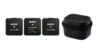 Bezprzewodowy system mikrofonowy Rode Wireless GO II + Rode Charge Case - Etui ładujące do Wireless GO II - Kamery cyfrowe - akcesoria - miniaturka - grafika 1