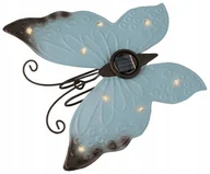 Lampy ogrodowe - Motyl solarny LED 4x17,8x6cm dekoracyjna lampa ogrodowa - miniaturka - grafika 1