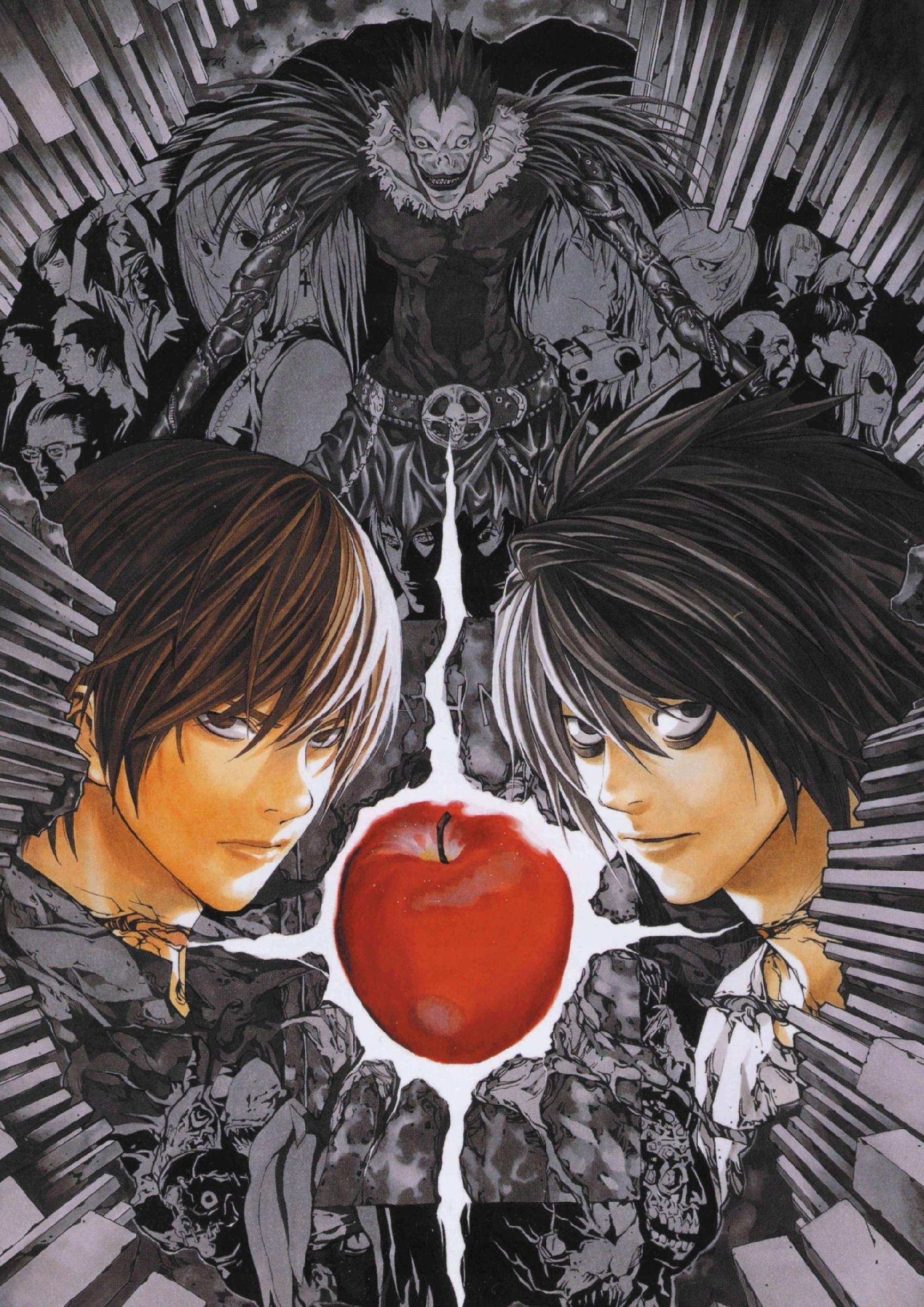 Plakat A1 anime manga Death Note