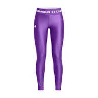 Legginsy - Dziecięce Legginsy UNDER ARMOUR ARMOUR LEGGING 1373954-525 – Fioletowy - miniaturka - grafika 1