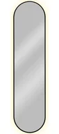 Lustra - Czarne Industrialne Lustro Led 155X40 Cm F1-W73 - miniaturka - grafika 1