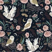 Pieluchy - LA MILLOU OTULACZ BAMBOO MUŚLIN - MAGIC OWL - miniaturka - grafika 1