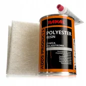 Chemia warsztatowa - RANAL DUŻY ZESTAW NAPRAWCZY ŻYWICA + MATA SZKLANA - miniaturka - grafika 1