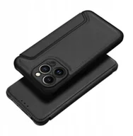 Etui i futerały do telefonów - Kabura RAZOR Book do IPHONE 16e SE 4 2025 czarny - miniaturka - grafika 1