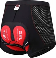 Spodenki rowerowe - Spodenki Rowerowe Szorty 3d Kolarskie Bokserki Męskie Z Wkładką Żelową Xxl - miniaturka - grafika 1