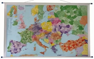 Stiefel Europa Turcja Rosja część Europejska mapa ścienna kody pocztowe 1:3 600 000 Stiefel - Atlasy i mapy - miniaturka - grafika 1