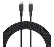 Kable USB - Aukey CB-KCC102 USB-C - USB-C PD 100W 1,8m (czarny) - miniaturka - grafika 1