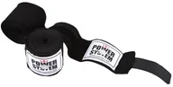 Pozostały sprzęt i akcesoria do ćwiczeń - Bandaż na nadgarstek Power System  Boxing Wraps Czarny - miniaturka - grafika 1