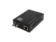 Pozostałe akcesoria sieciowe - LevelOne GVT-2003 konwerter sieciowy 1000 Mbit/s 1310 nm Pojedynczy Czarny - miniaturka - grafika 1