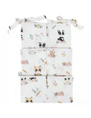 Organizery na łóżeczko - Bonjour Cherie Organizer do łóżeczka 65/40 Słodziaki - miniaturka - grafika 1