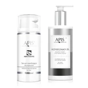Zestawy kosmetyków męskich - Apis Professional Zestaw kosmetyków do twarzy dla mężczyzn Apis oczyszczających i nawilżających skórę 4393-uniw - miniaturka - grafika 1
