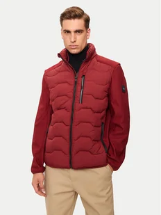 Tom Tailor Kurtka przejściowa 1041308 Czerwony Regular Fit - Kurtki męskie - miniaturka - grafika 1