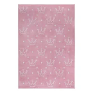 Dywany dla dzieci - Różowy dywan dziecięcy 160x235 cm Crowns – Hanse Home - miniaturka - grafika 1