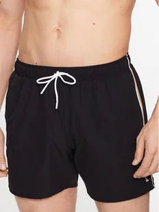 Boss Szorty kąpielowe Iconic 50491594 Czarny Regular Fit - Kąpielówki męskie - miniaturka - grafika 1