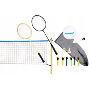 ZESTAW DO SIATKÓWKI I BADMINTON 2w1 SCATCH 310x168cm scatch - Badminton - miniaturka - grafika 1