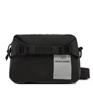 Torby męskie - Saszetka Jack&Jones Jacwest Slingbag 12272637 Czarny - miniaturka - grafika 1