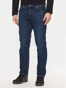 Tommy Hilfiger Jeansy MW0MW37810 Granatowy Straight Fit - Spodnie męskie - miniaturka - grafika 1