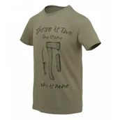 Odzież taktyczna i umundurowanie - T-Shirt Helikon-Tex (One is none) - Olive Green - miniaturka - grafika 1