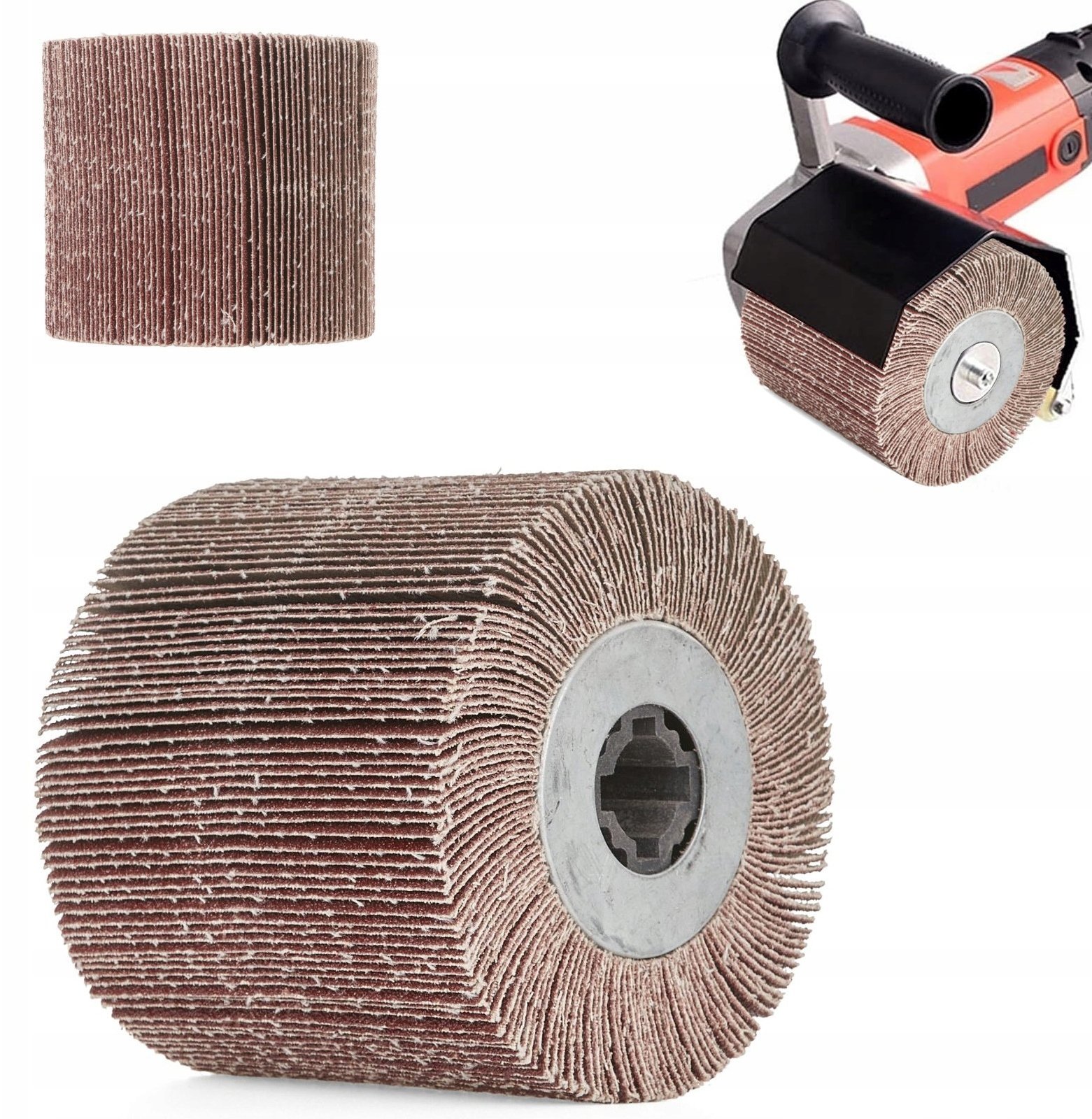 Geko Szczotka lamelka do satyniarki 120x100 P120 30