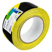 Taśmy klejące - Grand Taśma ostrzegawcza samoprzylepna czarno-żółta - miniaturka - grafika 1