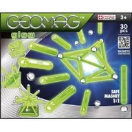 Klocki - GeoMag Color Glow KLOCKI magnetyczne - GEO-335 - miniaturka - grafika 1