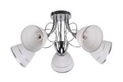 Lampy sufitowe - Candellux ELOTTE LAMPA SUFITOWA 5X40W E27 BIAĹ Y 35-77936 35-77936 - miniaturka - grafika 1