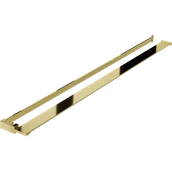 Akcesoria do armatury i ceramiki - Mexen półka do ścianki prysznicowej z relingiem na ręczniki, złota - 800-02-50 - miniaturka - grafika 1