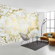 Fototapety - Fototapeta marmur złotymIszarym - 400 x 280 cm - SANDERS & SANDERS - miniaturka - grafika 1