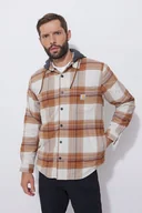 Koszule męskie - Koszula Wierzchnia Carhartt Rugged Flex Flannel Fleece Lined - miniaturka - grafika 1
