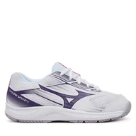 Buty sportowe damskie - Buty halowe Mizuno Cyclone Speed 5 V1GC258035 Biały - miniaturka - grafika 1