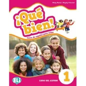 Książki do nauki języka hiszpańskiego - Que Bien! 1. Podręcznik + Kod Dostępu - miniaturka - grafika 1
