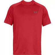 Koszulki męskie - Under Armour UA Tech SS Tee 2.0-RED - M 1326413-600_M - miniaturka - grafika 1