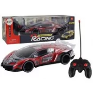 Zabawki zdalnie sterowane - Auto sportowe R/C czerwone światła 1:16 Leantoys - miniaturka - grafika 1