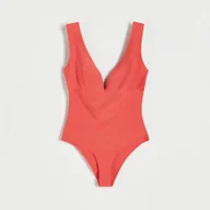 Reserved - Kostium kąpielowy z ochroną UV - Czerwony