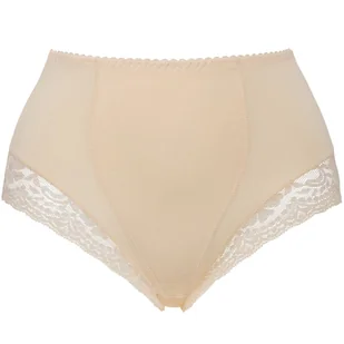 Figi Damskie Bawełniane Majtki Bielizna Wyszczuplająca Mitex ELA SUPER Beżowe 7XL - Majtki damskie Figi Damskie Bawełniane Majtki Bielizna Wyszczuplająca Mitex ELA SUPER Beżowe 7XL - Majtki damskie - miniaturka - grafika 1
