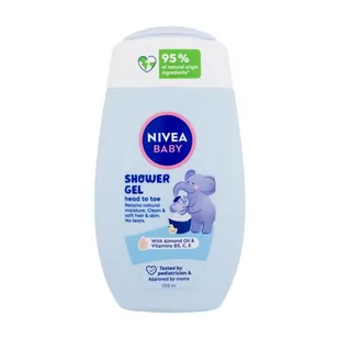 Nivea Baby Head To Toe Shower Gel żel pod prysznic 200 ml dla dzieci - Kosmetyki kąpielowe dla dzieci - miniaturka - grafika 1