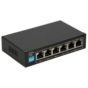 Switche - ExtraLink Switch PoE EX.14831 6x 10/100Mbps - miniaturka - grafika 1