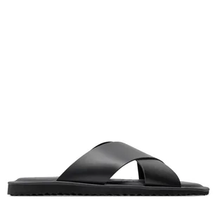 Klapki Geox U Erice U36GUB 00043 C9999 Czarny - Klapki i japonki męskie - miniaturka - grafika 1