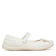 Buty dla dziewczynek - Baleriny Naturino Claries 2 4000713-04-0N01 S Biały - miniaturka - grafika 1