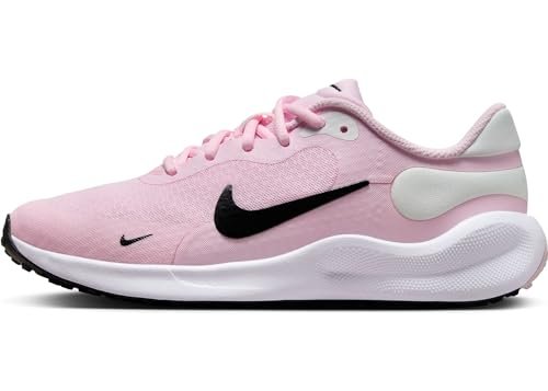 Nike Revolution 7 (GS), Bas, Pink Foam/Black-Summit White-White, 38.5 EU, Pink Foam Black Summit Biały, 38.5 EU