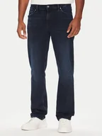 Spodnie męskie - Guess Jeansy M5YAN2 D5Q91 Granatowy Slim Fit - miniaturka - grafika 1