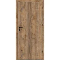 Drzwi wewnętrzne - DRE Skrzydło drzwiowe Rico Dąb Rustykalny pełne 80P - miniaturka - grafika 1