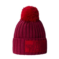 Czapki męskie - Czapka zimowa THE NORTH FACE HERITAGE SKI TUKE NF0A7WJO8XI1 – Bordowy - miniaturka - grafika 1