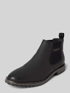 Buty ze skóry z elastycznymi wstawkami model ‘Kosta’ - Botki męskie - miniaturka - grafika 1
