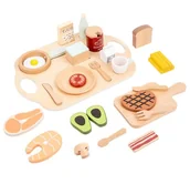 Zabawy w naśladowanie dorosłych - Akcesoria do kuchni dla dzieci zestaw patelnia XL - miniaturka - grafika 1