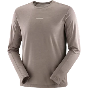 KOSZULKA MĘSKA SALOMON SHAKEout CORE LS M C24246 - Koszulki męskie - miniaturka - grafika 1