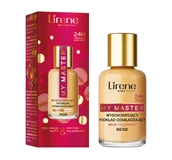 Podkłady do twarzy - Lirene My Master Kryjący podkład matujący Beige 30.0 ml - miniaturka - grafika 1