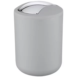 Wenko Kosz na śmieci BRASIL GREY szary 2 l B01DISZS5W - Kosze na śmieci - miniaturka - grafika 1