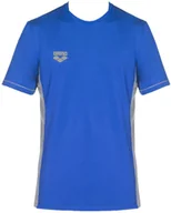 Koszulki męskie - ARENA KOSZULKA T-SHIRT TECHNICZNY UNISEX TL TECH S/S TEE ROYAL 1D344/80 XXL - miniaturka - grafika 1